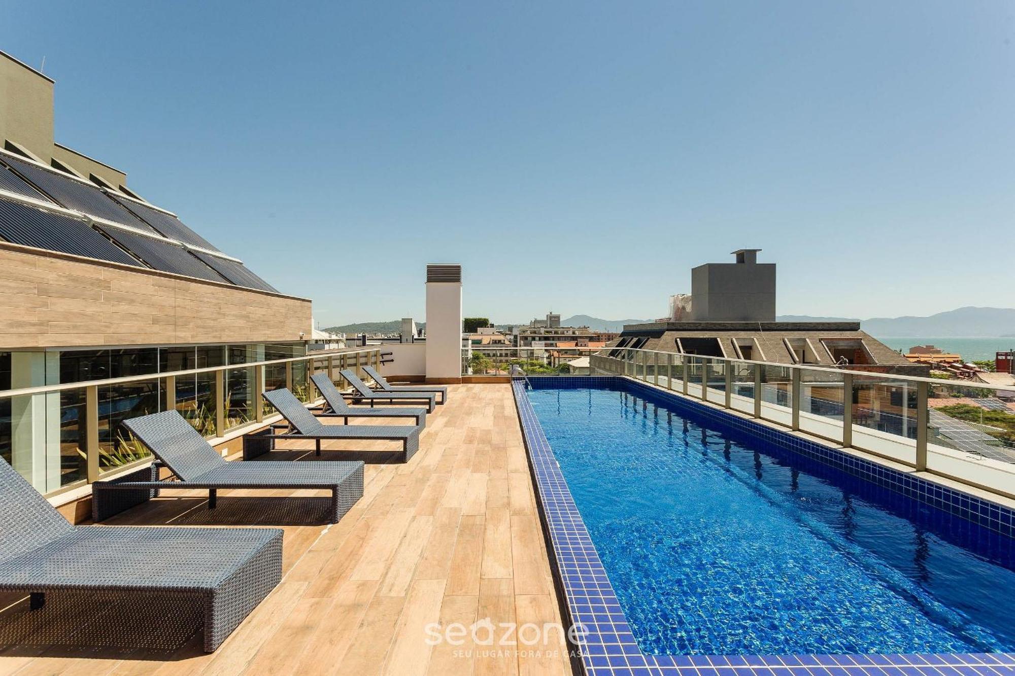 Lindo Studio Moderno A 300M Da Praia Jurere Elu106 Florianópolis 외부 사진